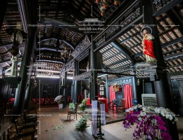 Nhà gỗ truyền thống 5 gian