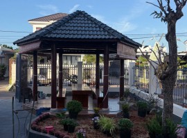 Chòi lục giác gỗ Căm Xe Đắk Lắk | Nhà Gỗ An Phú